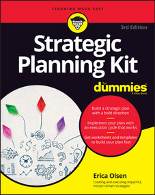 Strategic Planning Kit For Dummies - 9781394157969 by Erica Olsen, 9781394157969