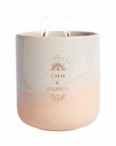 Calm Ceramic Scented Candle (11 oz.) by Insight Editions, 9781682987063
