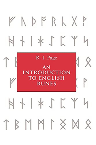 An Introduction to English Runes by R.I. Page, 9780851159461