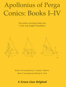 Conics Books I-IV - 9781888009415 by Apollonius of Perga, 9781888009415
