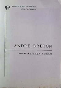 André Breton (a bibliography) by Michael Sheringham, 9780900411595
