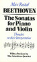 Beethoven: The Sonatas for Piano and Violin (Thoughts on their Interpretation) by Max Rostal, 9780907689065