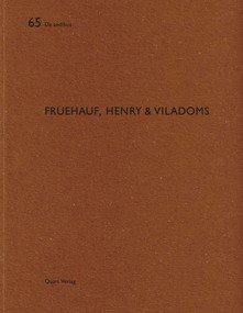 Fruehauf, Henry & Viladoms (De aedibus 65) by Heinz Wirz, 9783037611425