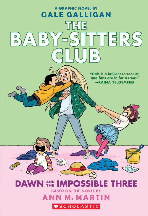 Dawn and the Impossible Three: A Graphic Novel (The Baby-Sitters Club #5) - 9781338888270 by Gale Galligan, Gale Galligan, Ann M. Martin, 9781338888270