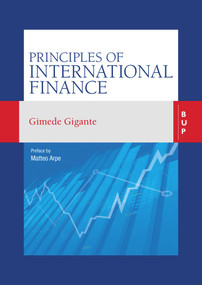Principles of International Finance by Gimede Gigante, 9788831322478