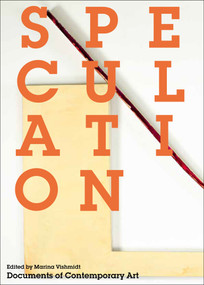 Speculation - 9780262545334 by Marina Vishmidt, 9780262545334