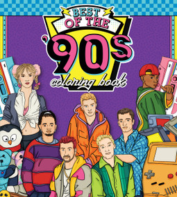 Best of the '90s Coloring Book (Color your way through 1990s art & pop culture) by Walter Foster Creative Team, Wesley Jones, 9780760381243