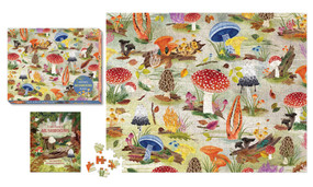 Mushrooms 500-Piece Puzzle by Meg Madden, 9780762481392