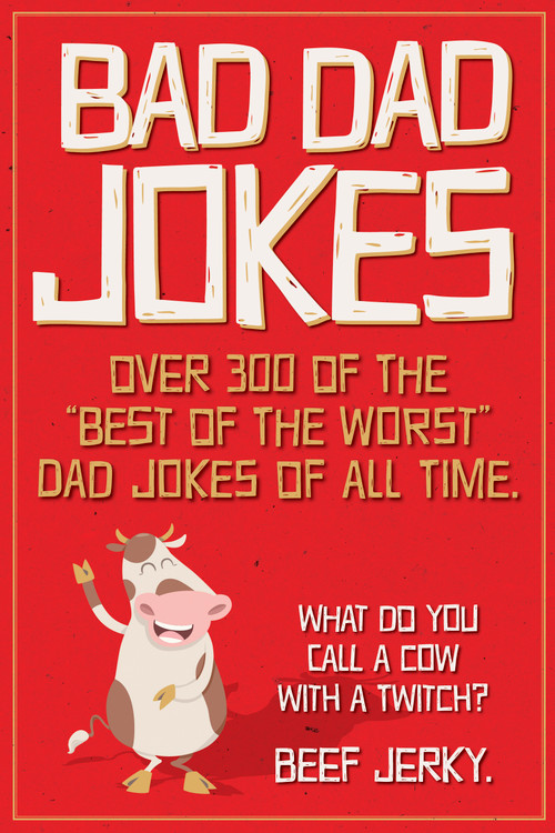 Bad Dad Jokes Paperback Gift Book by Willow Creek Press, 9781682349397