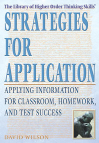 Strategies for Application by David Wilson, 9781404204713