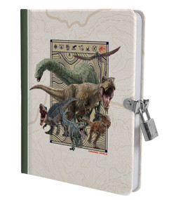 Jurassic World Invisible Ink Lock & Key Diary by Insight Editions, 9781647229313