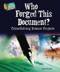 Who Forged This Document? (Crime-Solving Science Projects) by Robert Gardner, 9780766032460