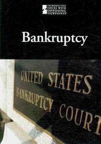 Bankruptcy by Jill Hamilton, 9780737748529