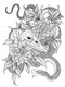 Immortal Ink (A Tattoo Coloring Book) by Tania Maia, El Rose, François Gautier, 9780593187340