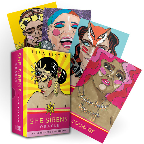 SHE Sirens Oracle (A 42-Card Deck and Guidebook) by Lisa Lister, 9781788179348