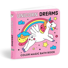 Unicorn Dreams Color Magic Bath Book by Mudpuppy, Clémentine Derodit, 9780735374638