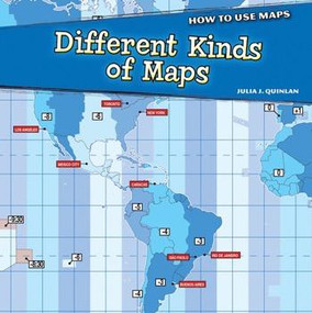 Different Kinds of Maps by Julia J. Quinlan, 9781448861552