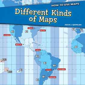Different Kinds of Maps - 9781448862689 by Julia J. Quinlan, 9781448862689
