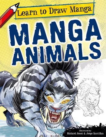 Manga Animals by Richard Jones, Jorge Santillan, 9781448878727