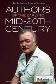 Authors of the Early to mid-20th Century by Kathleen Kuiper Manager, Arts and Culture, 9781622750023