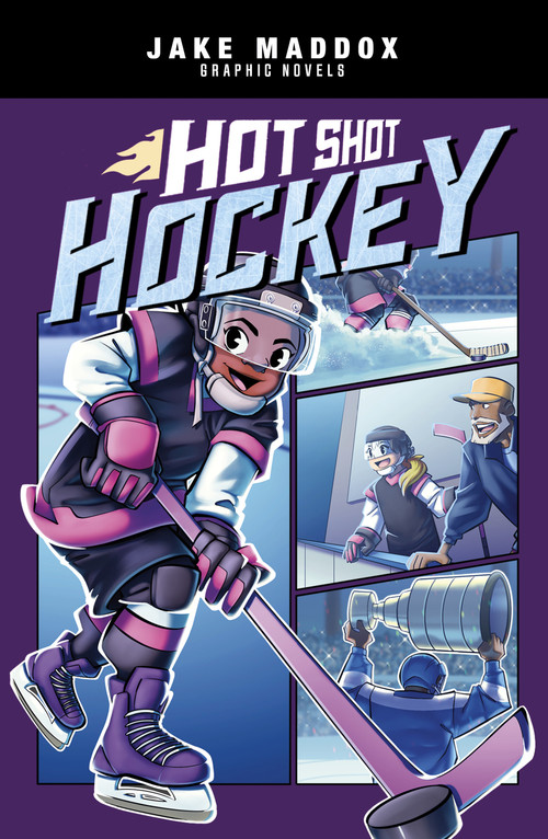 Hot Shot Hockey by Jake Maddox, Eduardo Garcia, Berenice Muñiz, 9781666341355