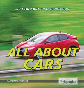 All About Cars - 9781680484403 by Sarah Machajewski, 9781680484403