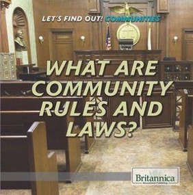 What Are Community Rules and Laws? - 9781680487237 by Therese M. Shea, 9781680487237