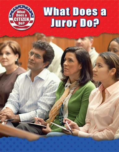 What Does a Juror Do? by Bridey Heing, 9780766098633