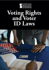 Voting Rights and Voter ID Laws - 9781534503663 by M. M. Eboch, 9781534503663