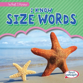 I Know Size Words - 9781538217481 by Rosie Banks, 9781538217481