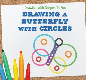 Drawing a Butterfly with Circles - 9781538331156 by Bree Pavone, 9781538331156