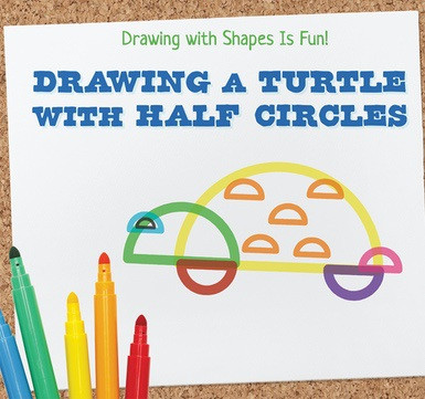 Drawing a Turtle with Half Circles - 9781538331231 by Avery Adams, 9781538331231