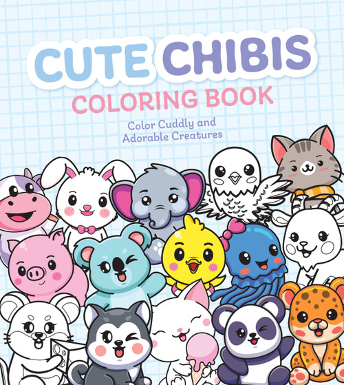 Cute Chibis Coloring Book by Editors of Chartwell Books, 9780785841913