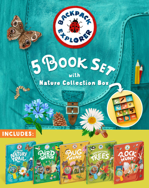 Backpack Explorer 5-Book Set with Nature Collection Box by Editors of Storey Publishing, 9781635866667