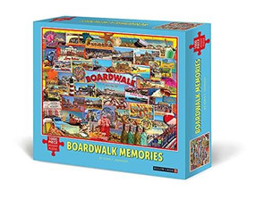 Boardwalk Memories 1000-Piece Puzzle by Lewis T. Johnson, 9781682349090