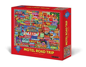 Motel Road Trip 1000-Piece Puzzle by Lewis T. Johnson, 9781682349106