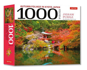 Autumn Foliage in Kyoto, Japan - 1000 Piece Jigsaw Puzzle (for Adults and Families - Finished Puzzle Size 29 x 20 inch (74 x 51 cm); A3 Sized Poster) by Tuttle Studio, 9780804854696