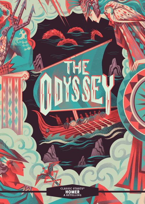 Classic Starts®: The Odyssey - 9781454942436 by Homer, Tania Zamorsky