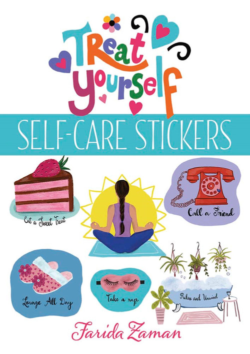 Treat Yourself! Self-Care Stickers by Farida Zaman, 9780486848907
