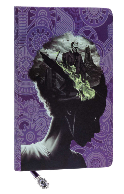 Universal Monsters: Bride of Frankenstein Journal with Ribbon Charm by Insight Editions, 9781647229368