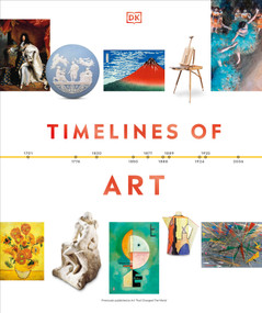 Timelines of Art by DK, 9780744073768