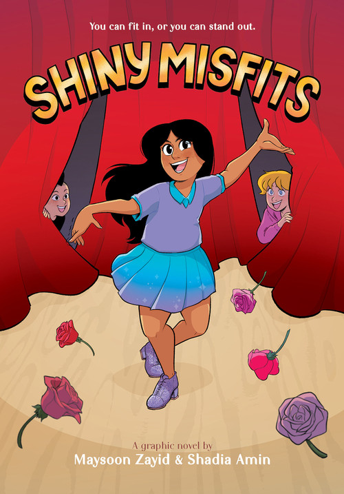 Shiny Misfits: A Graphic Novel - 9781338752519 by Maysoon Zayid, Shadia Amin, 9781338752519