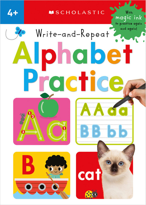 Write-and-Repeat Alphabet Practice: Scholastic Early Learners (Write-and-Repeat) by Scholastic, 9781338894882