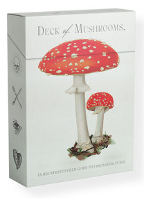 The Deck of Mushrooms (An illustrated field guide to fascinating fungi) by Dr. Sapphire  McMullan-Fisher, 9781922754332