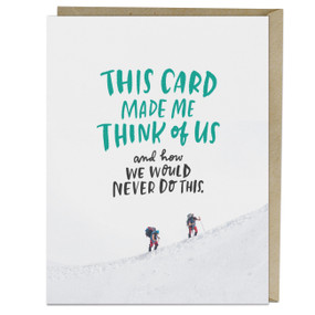 We Would Never Card by Em & Friends, 9781642445343