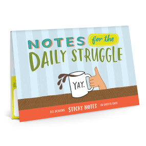 Daily Struggle Sticky Note Packet by Em & Friends, 9781642444728
