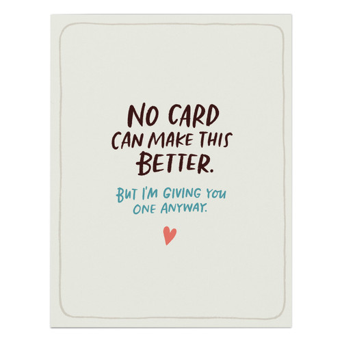 Make This Better Empathy Card by Em & Friends, 9781642445589