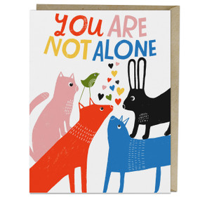 You Are Not Alone Empathy Card - 9781642445848 by Em & Friends, 9781642445848