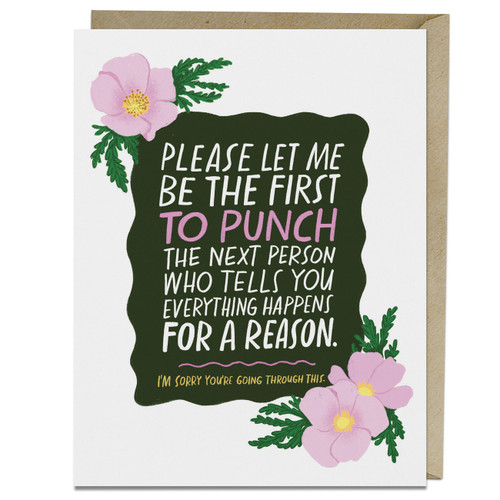 Everything Happens Empathy Card by Em & Friends, 9781642441680