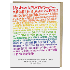 Love Wins Wedding Card by Em & Friends, 9781642441796